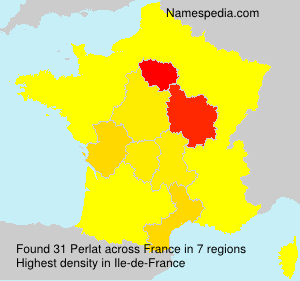 Surname Perlat in France Surname Perlat in France