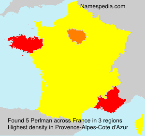 Surname Perlman in France Surname Perlman in France