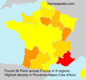 Surname Perlo in France Surname Perlo in France