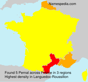 Surname Pernal in France Surname Pernal in France