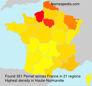 Surname Pernel in France Surname Pernel in France