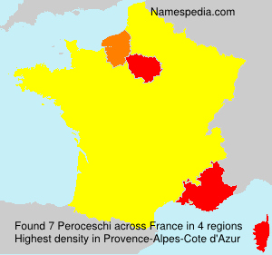 Surname Peroceschi in France Surname Peroceschi in France