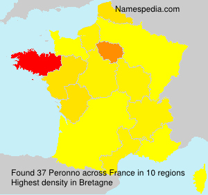 Surname Peronno in France Surname Peronno in France