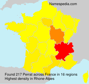 Surname Perrat in France Surname Perrat in France