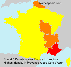 Surname Perreta in France Surname Perreta in France