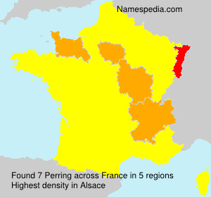 Surname Perring in France Surname Perring in France
