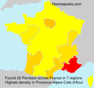 Surname Perrissol in France Surname Perrissol in France