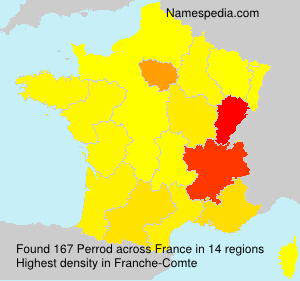Surname Perrod in France Surname Perrod in France
