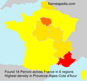 Surname Perroni in France Surname Perroni in France