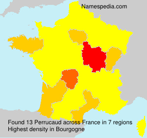 Surname Perrucaud in France Surname Perrucaud in France
