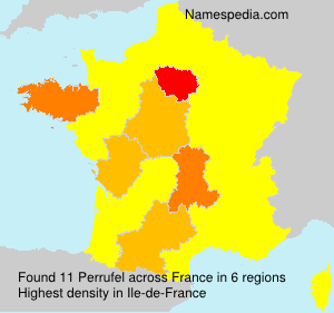 Surname Perrufel in France Surname Perrufel in France