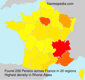 Surname Persico in France Surname Persico in France
