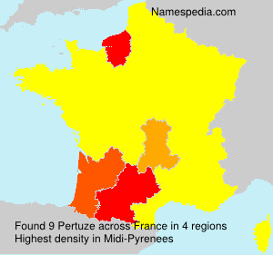Surname Pertuze in France Surname Pertuze in France