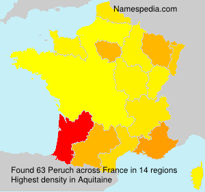 Surname Peruch in France Surname Peruch in France