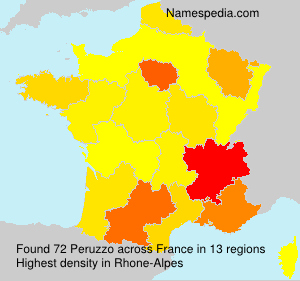 Surname Peruzzo in France Surname Peruzzo in France