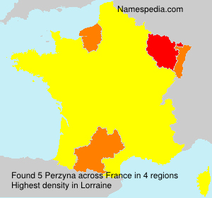 Surname Perzyna in France Surname Perzyna in France