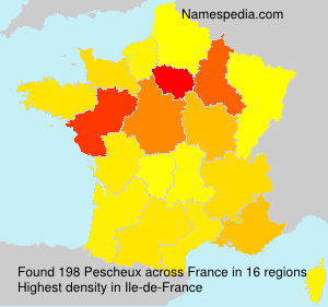 Surname Pescheux in France Surname Pescheux in France