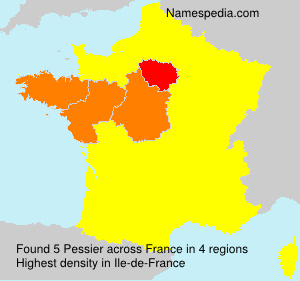 Surname Pessier in France Surname Pessier in France