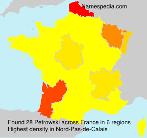 Surname Petrowski in France Surname Petrowski in France