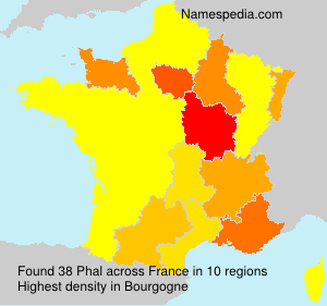 Surname Phal in France Surname Phal in France