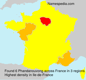Surname Phandanouvong in France Surname Phandanouvong in France