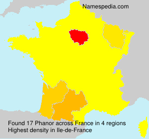 Surname Phanor in France Surname Phanor in France
