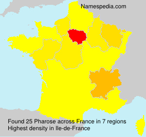 Surname Pharose in France Surname Pharose in France