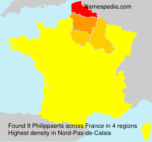 Surname Philippaerts in France Surname Philippaerts in France