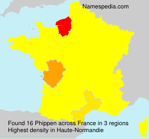 Surname Phippen in France Surname Phippen in France