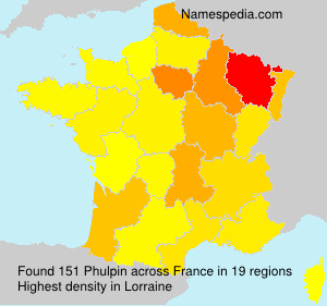 Surname Phulpin in France Surname Phulpin in France