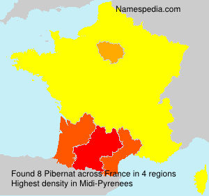 Surname Pibernat in France Surname Pibernat in France