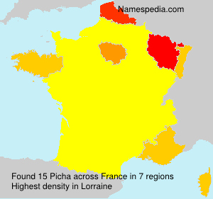 Surname Picha in France Surname Picha in France