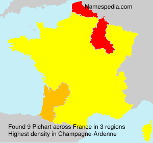 Surname Pichart in France Surname Pichart in France