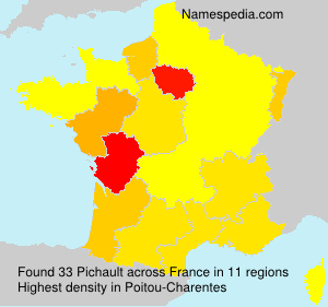 Surname Pichault in France Surname Pichault in France