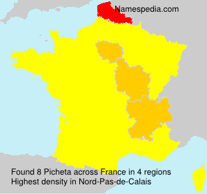Surname Picheta in France Surname Picheta in France