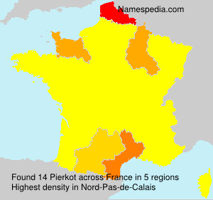 Surname Pierkot in France Surname Pierkot in France
