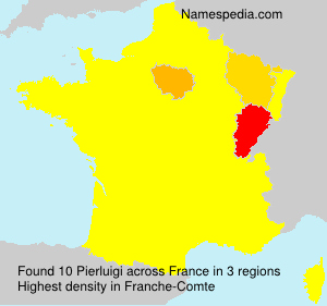 Surname Pierluigi in France Surname Pierluigi in France