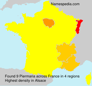 Surname Piermaria in France Surname Piermaria in France