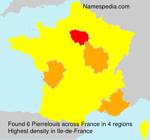 Surname Pierrelouis in France Surname Pierrelouis in France