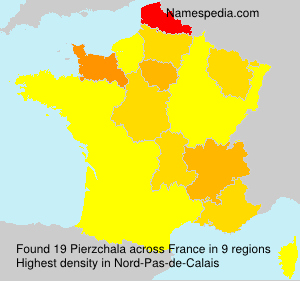 Surname Pierzchala in France Surname Pierzchala in France