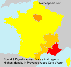 Surname Pignato in France Surname Pignato in France