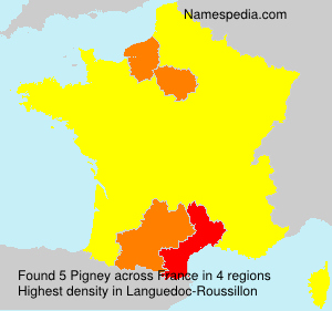 Surname Pigney in France Surname Pigney in France