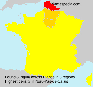 Surname Pigula in France Surname Pigula in France