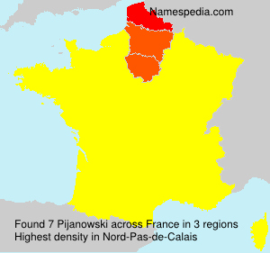 Surname Pijanowski in France Surname Pijanowski in France