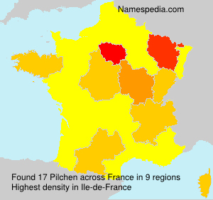 Surname Pilchen in France Surname Pilchen in France