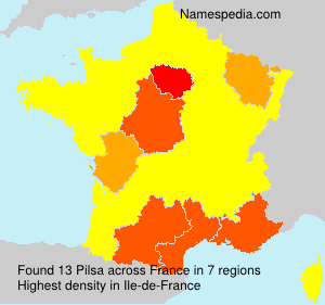 Surname Pilsa in France Surname Pilsa in France