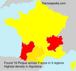 Surname Pinque in France Surname Pinque in France