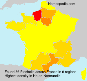 Surname Piochelle in France Surname Piochelle in France