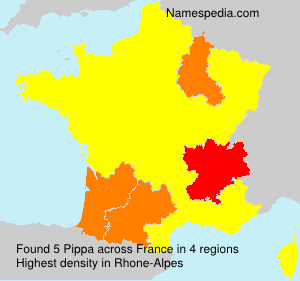 Surname Pippa in France Surname Pippa in France
