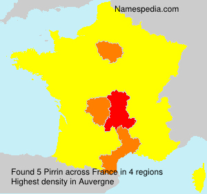 Surname Pirrin in France Surname Pirrin in France